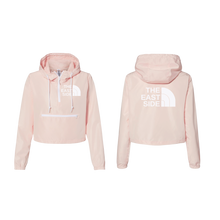 Load image into Gallery viewer, Womens The East Side Windbreaker Crop (2 colors)